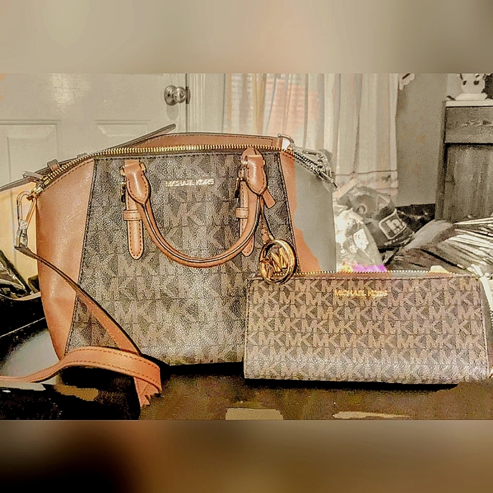 Hand bag and wallet